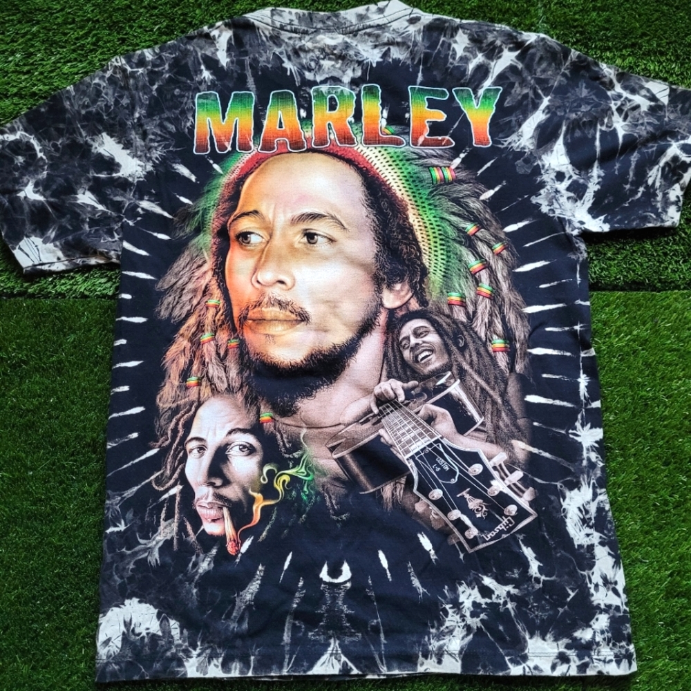 🇯🇲🎙Bob Marley Double Sided AOP Tee🎙🇯🇲